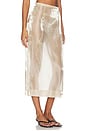 view 4 of 7 x REVOLVE Knox Midi Skirt in Beige