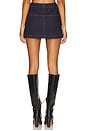 view 4 of 6 Anja Mini Skirt in Dark Denim