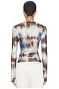 view 3 of 4 x REVOLVE Laury Mesh Top in Solune Print
