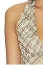view 5 of 5 Agnes Top in Maple Plaid