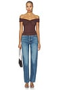 view 5 of 4 Anouk Top in Chocolate