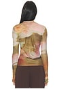view 4 of 4 Rumi Top in Sage Rose