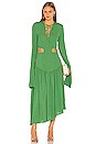 view 2 of 5 Lace Up Dress in Green