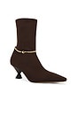view 2 of 5 Nausica Stretch Boot in Chocolate