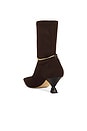 view 3 of 5 Nausica Stretch Boot in Chocolate