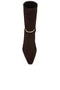view 4 of 5 Nausica Stretch Boot in Chocolate