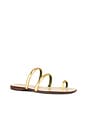 view 2 of 5 Monica Capri Sandal in Gold