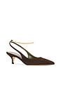 view 2 of 5 Felicia Slingback Pump in Chocolate