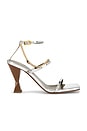 view 1 of 5 Ofelia High Clessidra Sandal in Silver