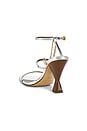 view 3 of 5 Ofelia High Clessidra Sandal in Silver