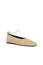 view 2 of 5 Augusta Ballet Flat in Natural