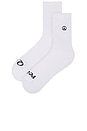 view 2 of 4 Icon Socks in White