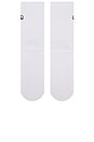 view 4 of 4 Icon Socks in White
