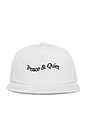 view 1 of 3 Wordmark 5 Panel Hat in White