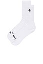 view 2 of 4 Icon Socks in White