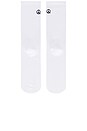 view 4 of 4 Icon Socks in White