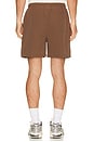 view 2 of 5 Wordmark Seersucker Shorts in Brown
