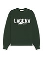 view 1 of 4 Laguna Crewneck in Forest