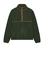 view 1 of 5 Wordmark Sherpa Pullover in Forest