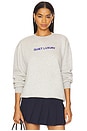 view 1 of 4 Quiet Luxury Crew Neck Sweatshirt in Ash