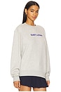 view 2 of 4 Quiet Luxury Crew Neck Sweatshirt in Ash