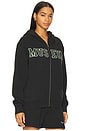 view 2 of 5 Museum Zip Up Jacket in Black