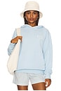 view 2 of 5 Warped Hoodie in Baby Blue