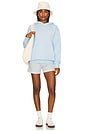 view 5 of 5 Warped Hoodie in Baby Blue