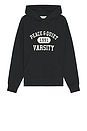 view 1 of 4 Varsity Hoodie in Black