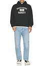 view 4 of 4 Varsity Hoodie in Black