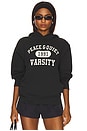 view 1 of 4 Varsity Hoodie in Black