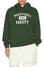 view 3 of 4 Varsity Hoodie in Forest