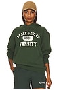 view 1 of 4 Varsity Hoodie in Forest