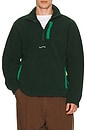 view 1 of 5 Summit Polar Fleece Quarter Zip in Forest