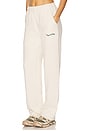 view 3 of 6 Wordmark Sweatpants in Bone