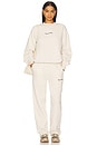 view 6 of 6 Wordmark Sweatpants in Bone