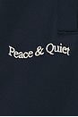 view 3 of 6 Wordmark Track Pants in Navy