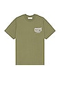 view 2 of 5 Path T-shirt in Olive