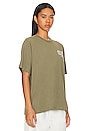 view 3 of 5 Path T-shirt in Olive