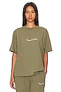 view 1 of 4 Wordmark T-shirt in Olive