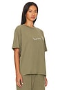 view 2 of 4 Wordmark T-shirt in Olive