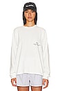 view 2 of 5 Long Sleeve T-shirt in White