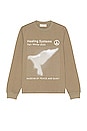 view 1 of 4 Healing Systems Long Sleeve T-shirt in Clay