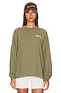 view 2 of 5 Support Group Long Sleeve T-shirt in Olive