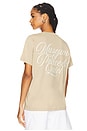 view 1 of 4 MOPQ Tシャツ in Taupe