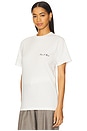view 2 of 4 Signature Tee in White