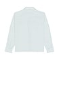 view 2 of 5 Wordmark Button Up Shirt in Baby Blue