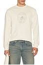 view 3 of 4 Retreat Center Long Sleeve Shirt in Bone