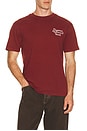 view 1 of 4 Scribble T-Shirt in Burgandy