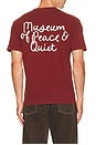 view 2 of 4 Scribble T-Shirt in Burgandy